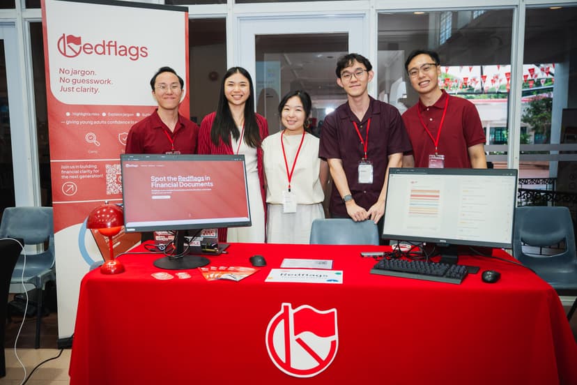 Redflags Team - Exhibition Booth